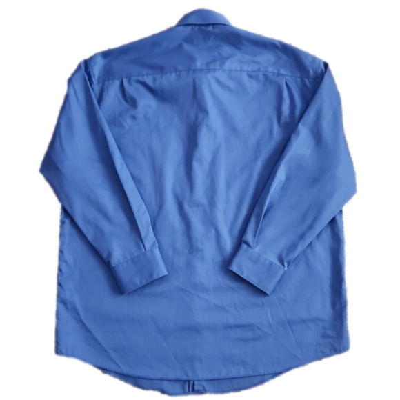 PERRY Ellis Portfolio Blue Striped Button-Up Shirt - Picture 5 of 6